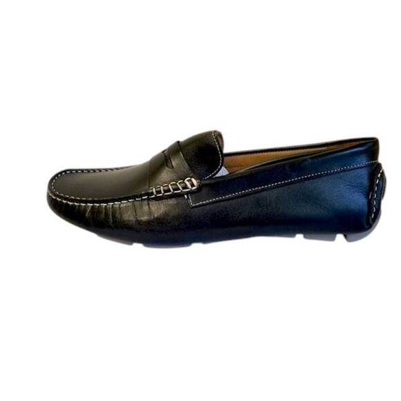 New In Box Men's Millburn Co. Penny Loafers Black Size 9.5 - Picture 6 of 10